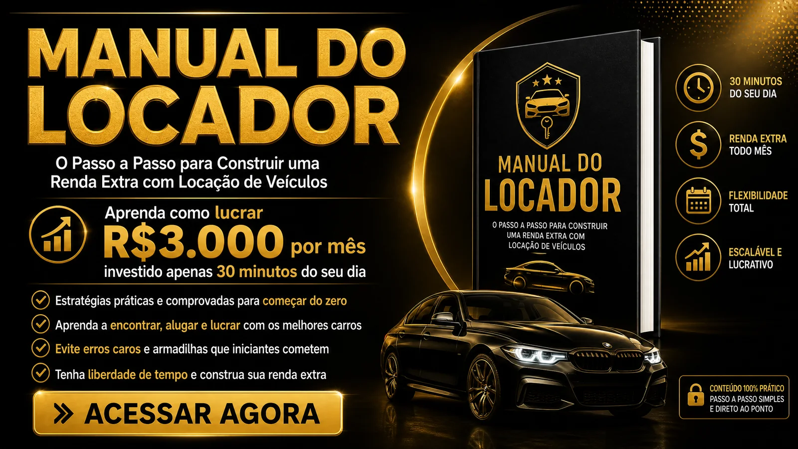 Manual do Locador - Renda extra com locação de veículos