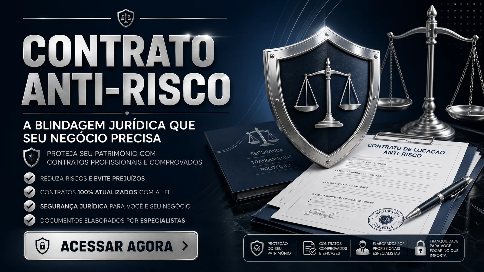 Contrato Anti-Risco - Blindagem jurídica para seu negócio